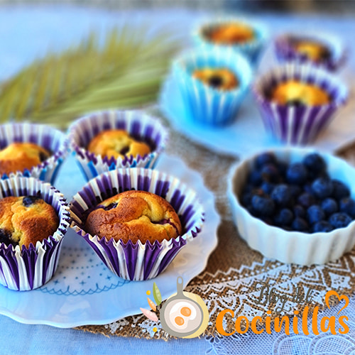 Ceto Muffins de arándanos