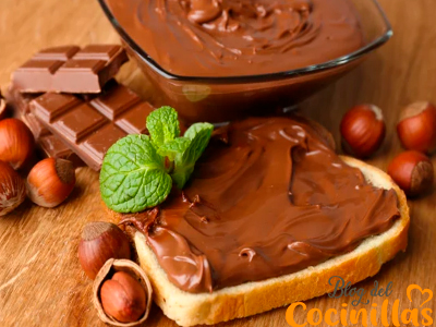 cómo servir nutella casera saludable