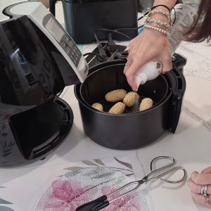 Croquetas congeladas freidora sin aceite