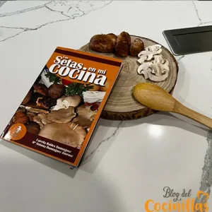 Libro de recetas Las setas en mi cocina presentación